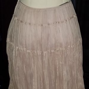 Vtg. Max Mara Sport lilac full loose flowy skirt